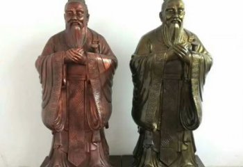 別墅孔夫子銅雕廠家 別墅孔子銅雕價(jià)格