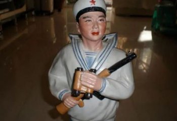 海軍人物肖像銅雕廠家 軍人人物肖像銅雕制作
