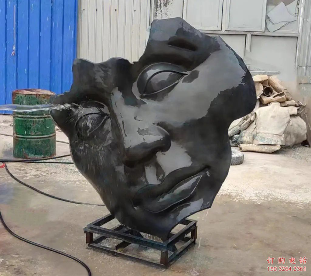 西方人臉銅雕廠家 西方人頭銅雕制作廠家