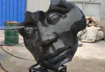 西方人臉銅雕廠家 西方人頭銅雕制作廠家