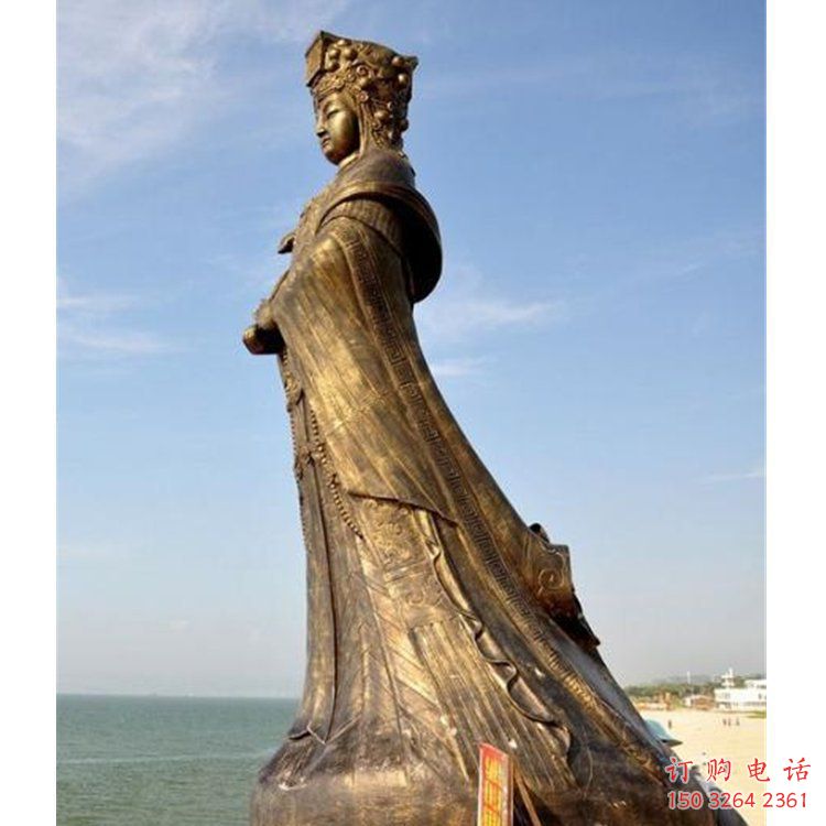 女媧補天人物肖像銅雕廠家