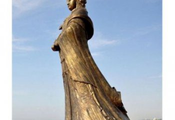 女?huà)z補(bǔ)天人物肖像銅雕廠(chǎng)家