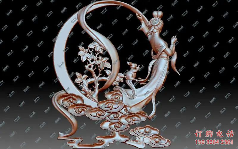 嫦娥奔月銅雕生產(chǎn)制作廠家