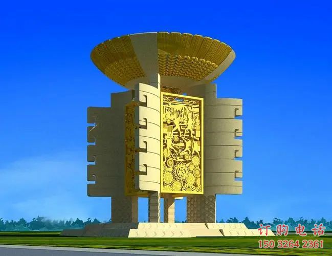 現(xiàn)代街頭五谷豐登銅雕廠家