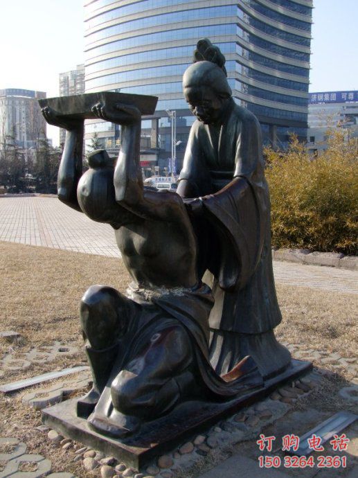 公園成語故事人物銅像制作廠家