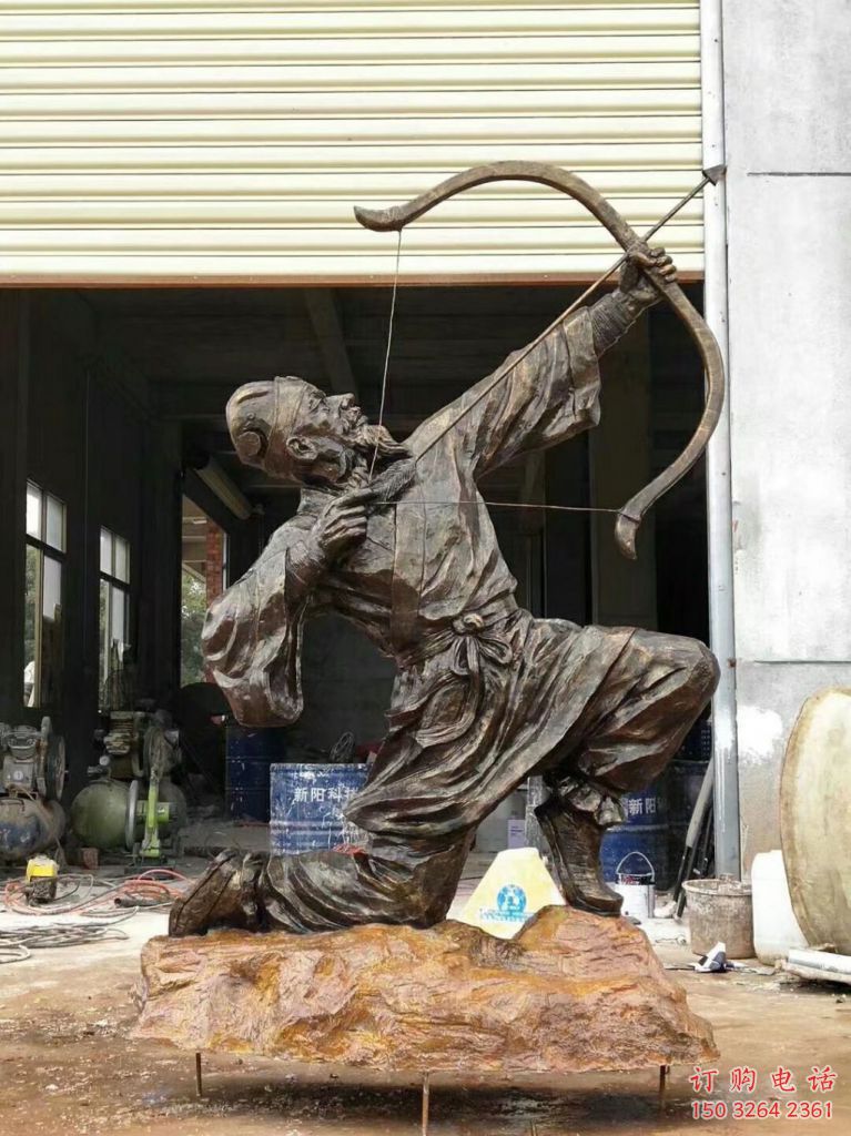 公園后裔射日銅雕廠家