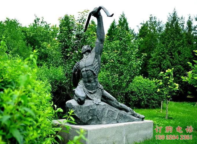 公園后羿射日人物銅像價格
