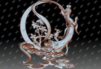 嫦娥奔月銅雕生產(chǎn)制作廠家