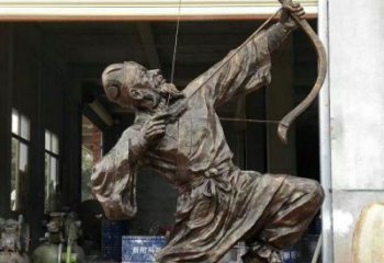 公園后裔射日銅雕廠家