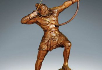 公園后羿射日人物銅像制作廠家