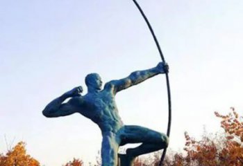 后羿射日廣場人物銅像廠家