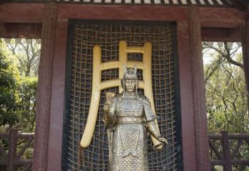 公園三國人物銅雕廠家