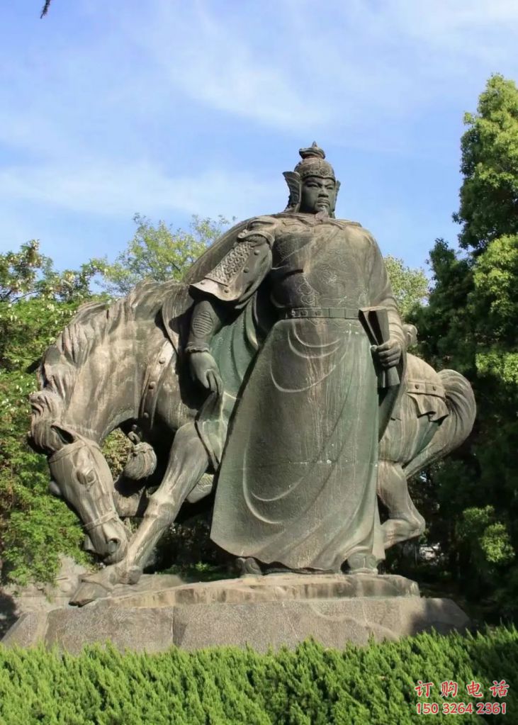 岳飛人物銅像廠家