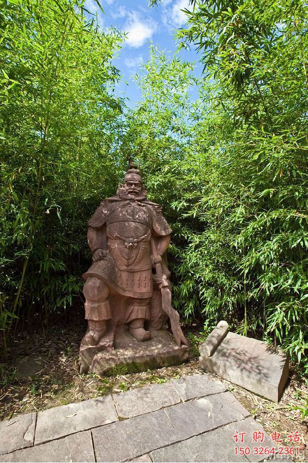 張飛公園人物銅像廠家