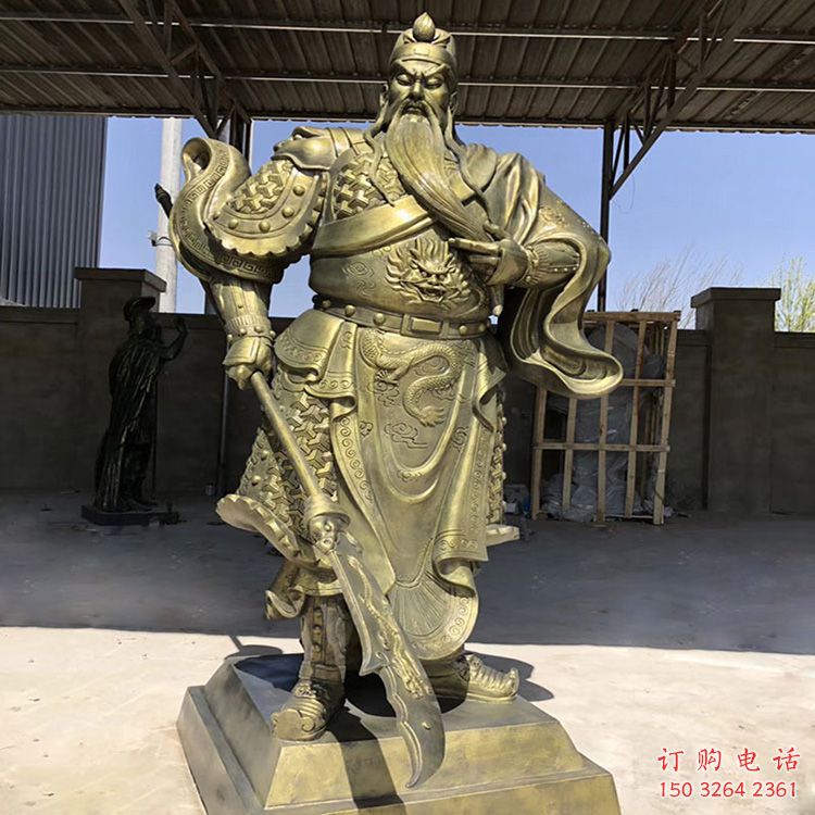 張飛將軍人物銅雕制作廠家
