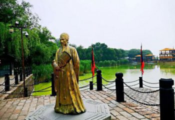 仿古三國(guó)人物肖像銅像廠(chǎng)家