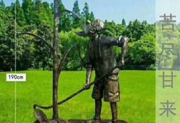 民間故事仿古人物銅雕廠家