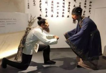 負荊請罪人物銅雕廠家
