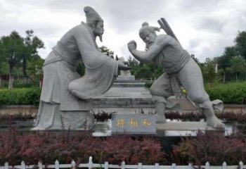 廣場負荊請罪人物銅雕廠家