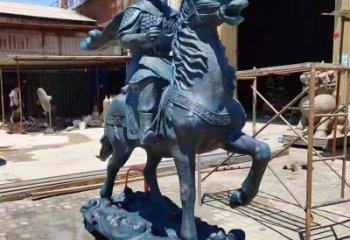 岳飛人物銅雕廠家