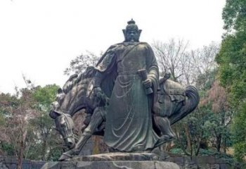 岳飛公園仿古人物銅雕制作廠家