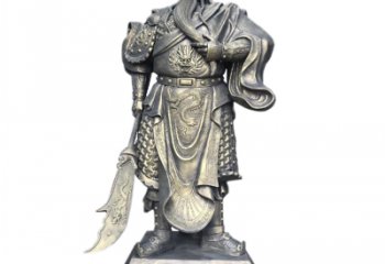 廣場(chǎng)張飛仿古人物銅雕廠家