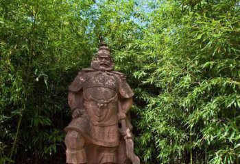 張飛公園人物銅像廠家