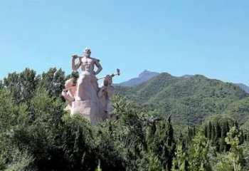 愚公移山廣場仿古人物銅雕廠家