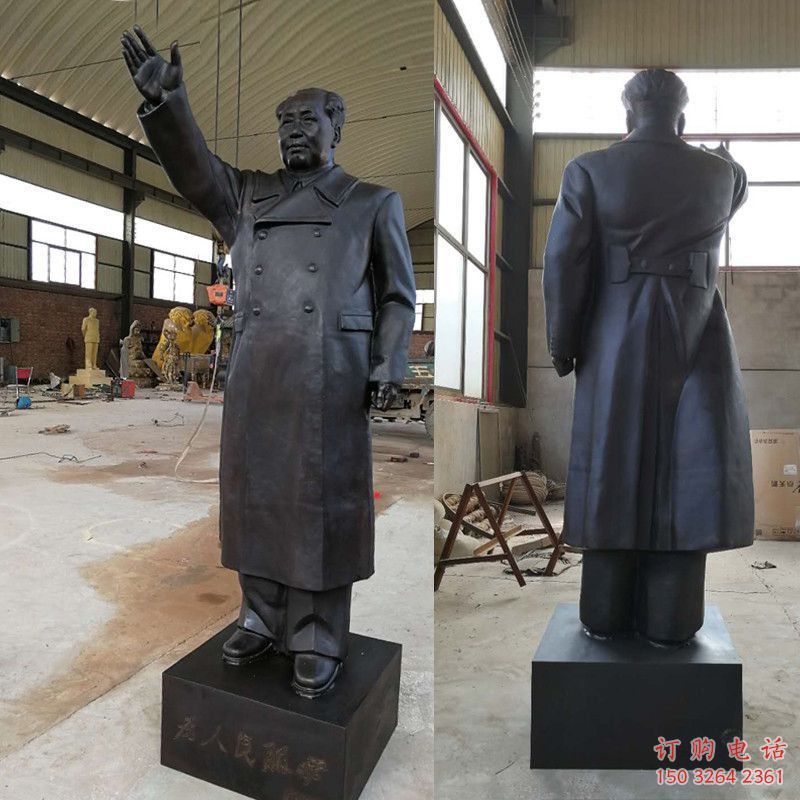 歷史名人主席人物銅雕廠家