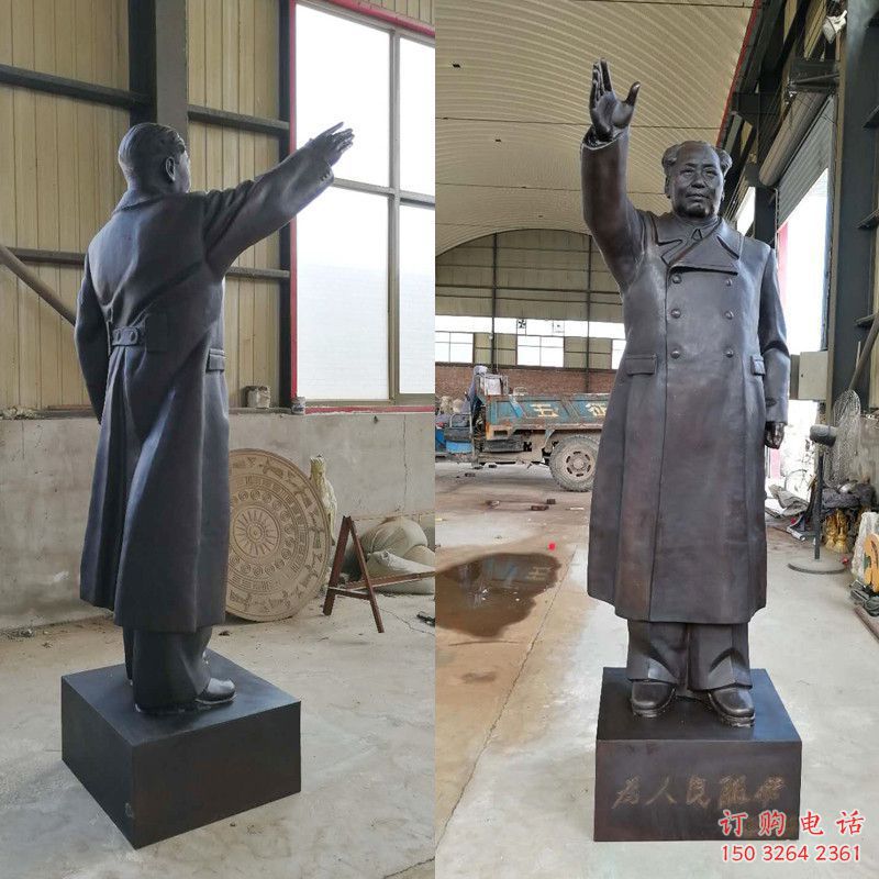 公園歷史名人人物銅雕廠家