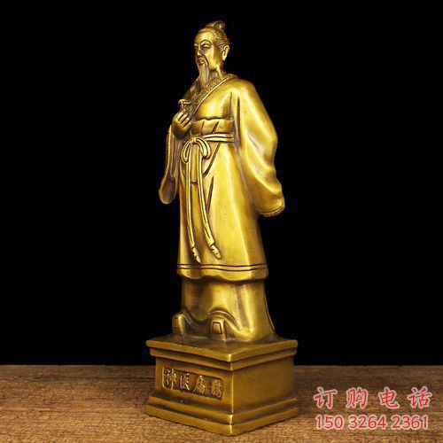 扁鵲仿古人物銅雕廠家