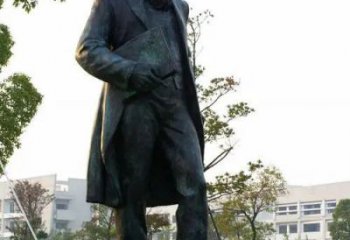 達(dá)爾文西方名人銅像廠家
