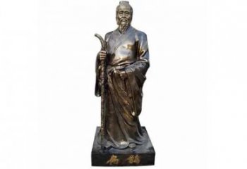 仿古扁鵲人物銅雕廠家
