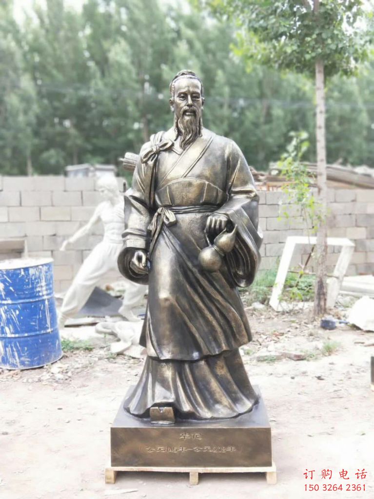 華佗仿古人物銅雕廠家