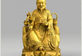 神醫(yī)孫思邈人物銅雕生產(chǎn)制作廠(chǎng)家