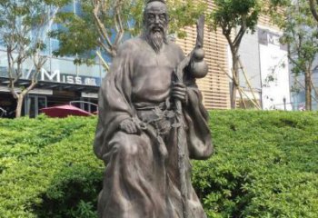 公園孫思邈人物銅雕制作廠家