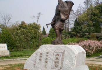 公園李時珍人物銅雕廠家