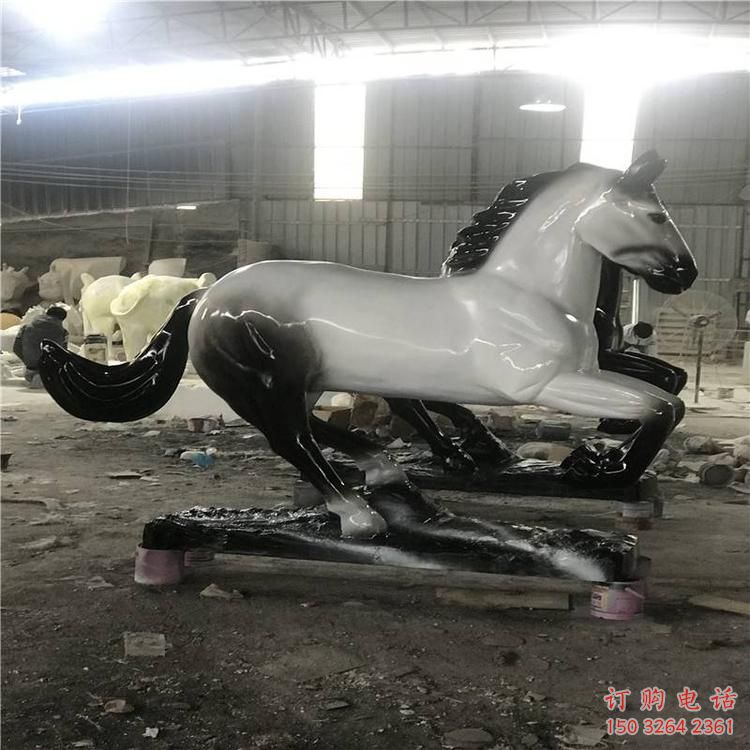 戰(zhàn)馬銅雕廠家 抽象動物銅雕