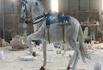 街頭戰(zhàn)馬銅雕廠家 城市動物銅雕