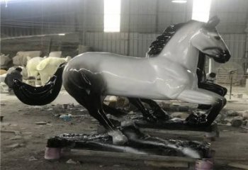 戰(zhàn)馬銅雕廠家 抽象動物銅雕