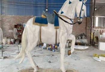 公園戰(zhàn)馬銅雕廠家 街頭動物銅雕