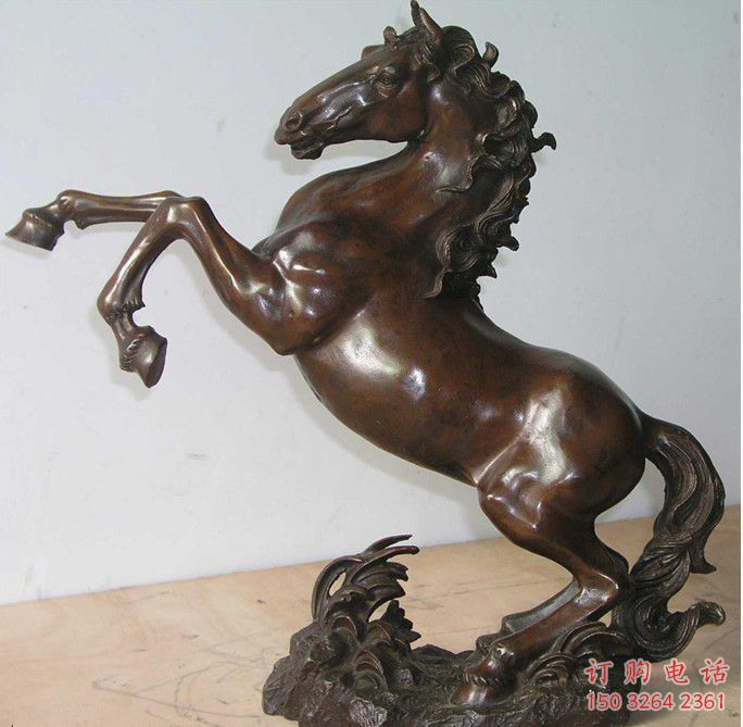 城市銅馬銅雕廠家 黃銅動(dòng)物銅雕