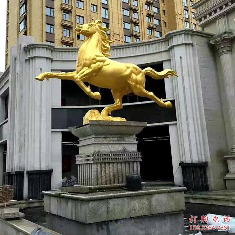 廣場馬銅銅雕廠家 青銅動物銅雕
