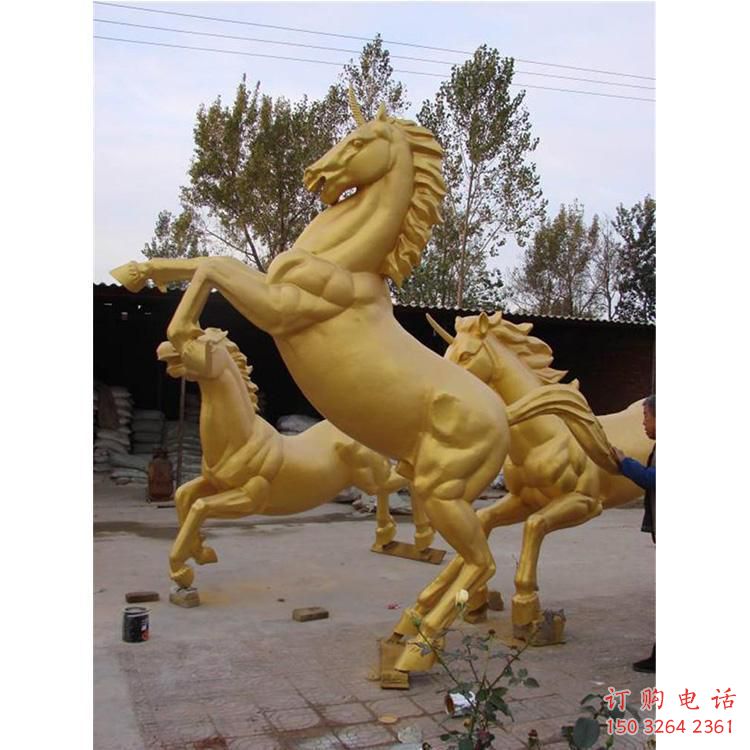 抽象馬銅銅雕廠家 辦公室動(dòng)物銅雕