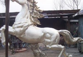 抽象銅馬銅雕廠家 辦公室動物銅雕