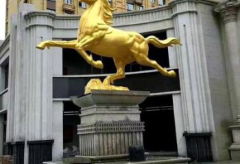 廣場馬銅銅雕廠家 青銅動物銅雕
