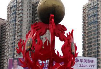 街頭馬銅銅雕廠家 城市動(dòng)物銅雕
