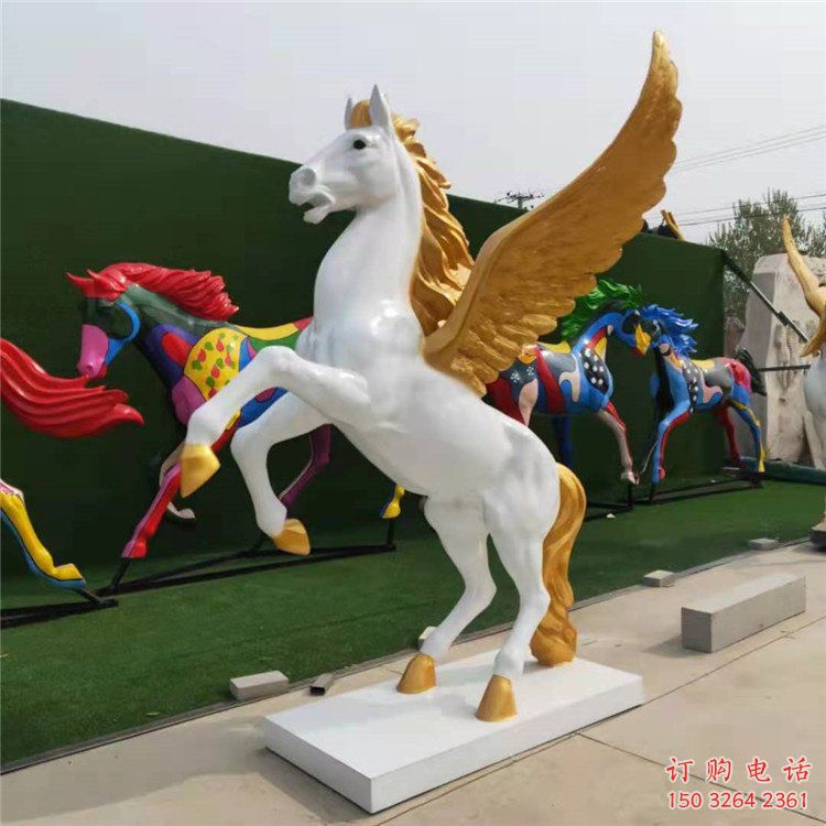 城市千里馬銅雕廠家 黃銅動物銅雕