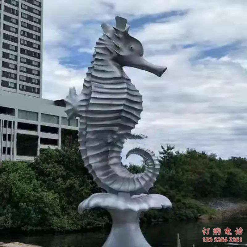 黃銅海馬銅雕廠家 仿古動物銅雕