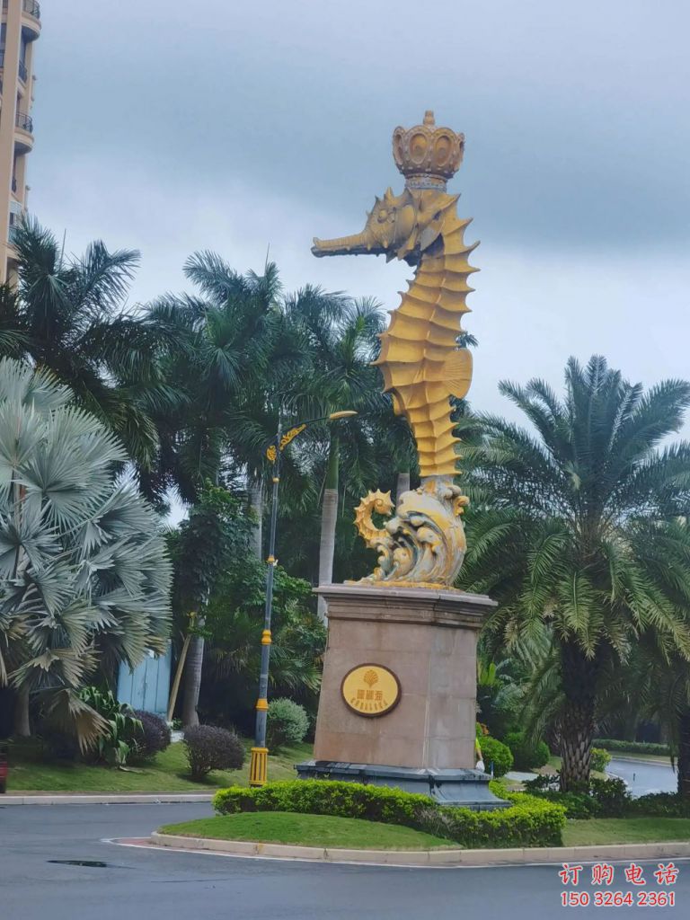 園林海馬銅雕廠家 青銅動(dòng)物銅雕